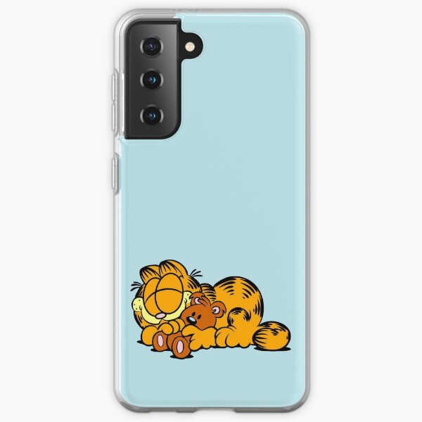 Garfield and Pooky Sleeping Samsung Galaxy Soft Case