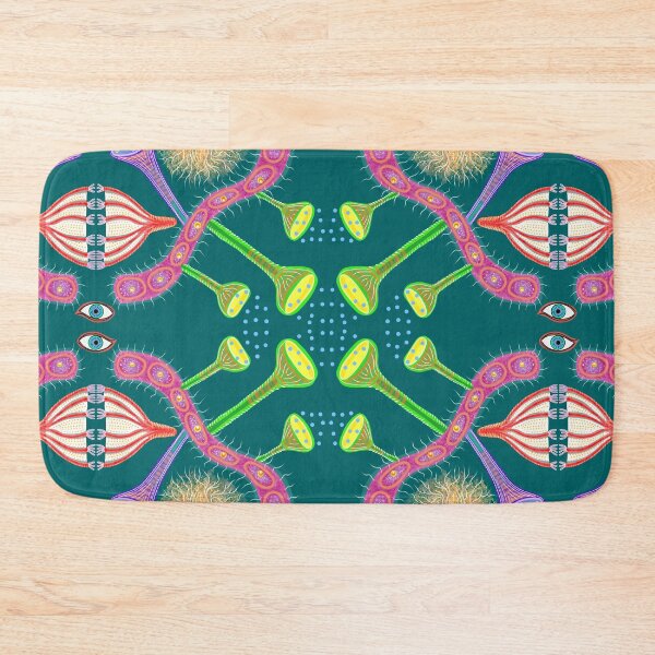 Item preview, Surreal organs and cells party - green version designed and sold by Osher-BioArt.