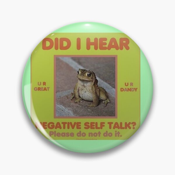 Item preview, Frog: did i hear negative self talk? designed and sold by Ariilea.