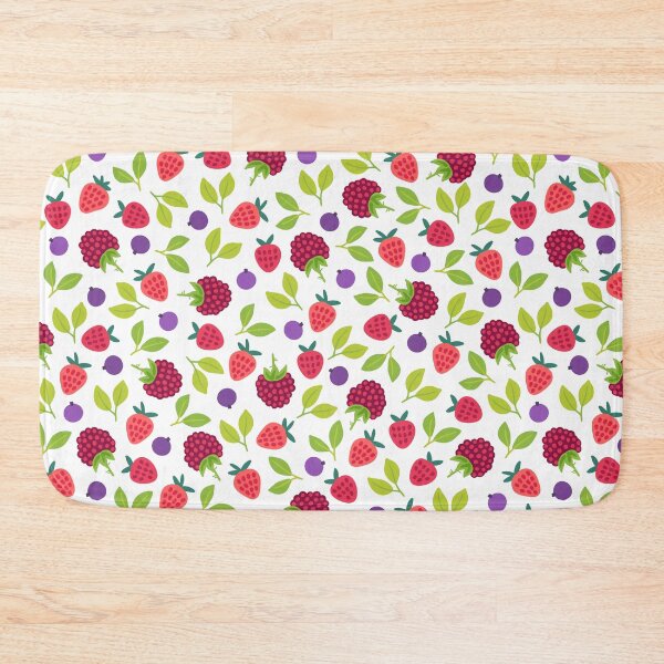 Item preview, Raspberry and Strawberry Mix Fruit Pattern designed and sold by karspaul.