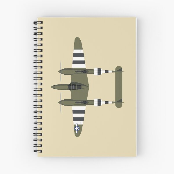 Item preview, P-38 WWII Fighter Aircraft - Landscape Olive designed and sold by VoodooCircus.