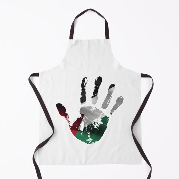 Item preview, PALESTINE FLAG HANDPRINT STYLISH DESIGN designed and sold by ArabCorner.