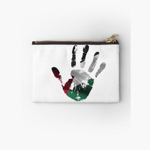 Item preview, PALESTINE FLAG HANDPRINT STYLISH DESIGN designed and sold by ArabCorner.