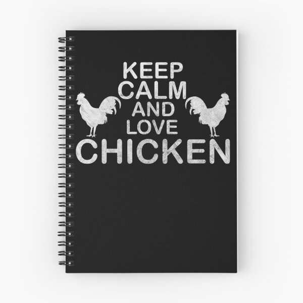 Artikelvorschau, Keep Calm And Love Chicken Huhn Hühner Motiv entworfen und verkauft von DerNerd.