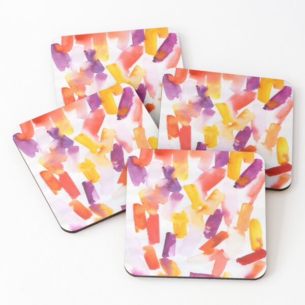 Item preview, abstract patter: orange and purple designed and sold by kosarandrea.