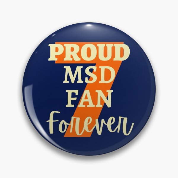 Item preview, Proud DHONI fan forever designed and sold by The Sober Art.