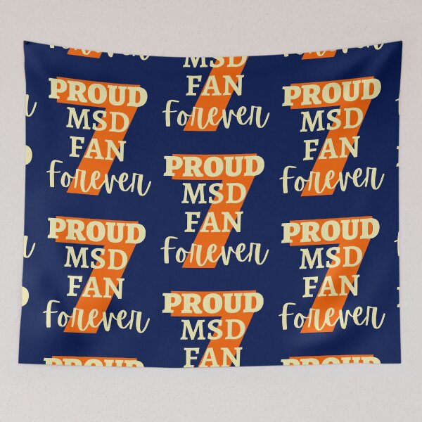 Item preview, Proud DHONI fan forever designed and sold by The Sober Art.
