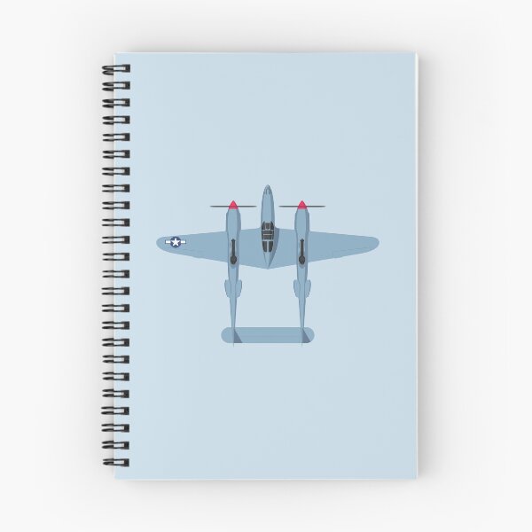 Item preview, P-38 WWII Fighter Aircraft - Grey designed and sold by VoodooCircus.