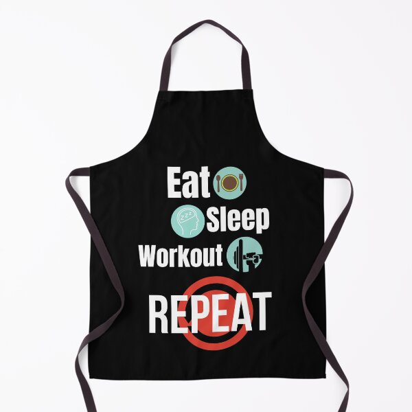 Item preview, Eat sleep workout repeat designed and sold by i-longmanshop.