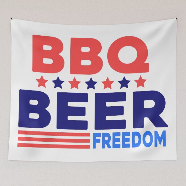 Item preview, BBQ BEER FREEDOM designed and sold by MisterAB.