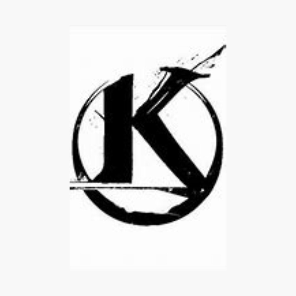 Black Kaamelott Logo On White Background Poster By Percevalshop Redbubble