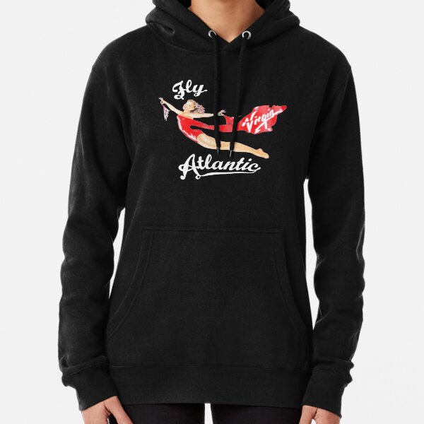 Fly Virgin atlantic logo Pullover Hoodie