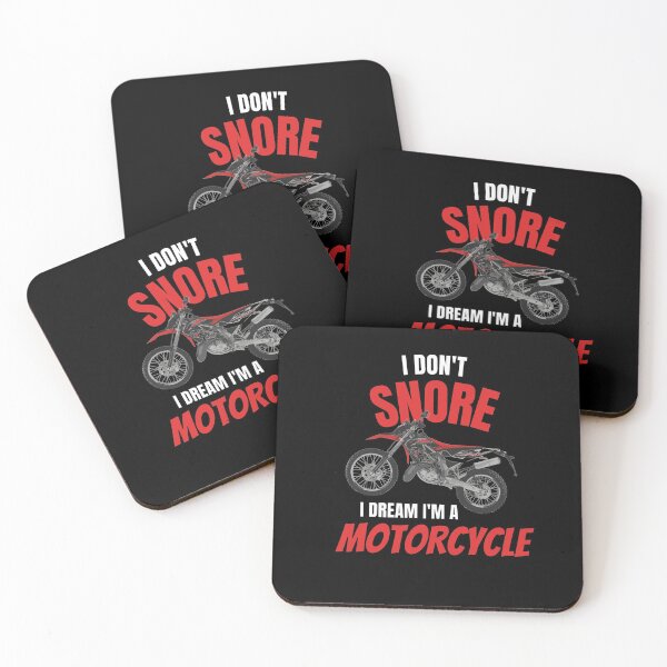 Item preview, I Don't Snore I Dream I Am A Motorcycle designed and sold by momsnpops.