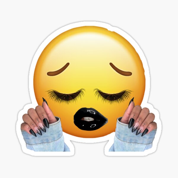 Emoji Meme With Nails And Lashes - Cortarza Wallpaper