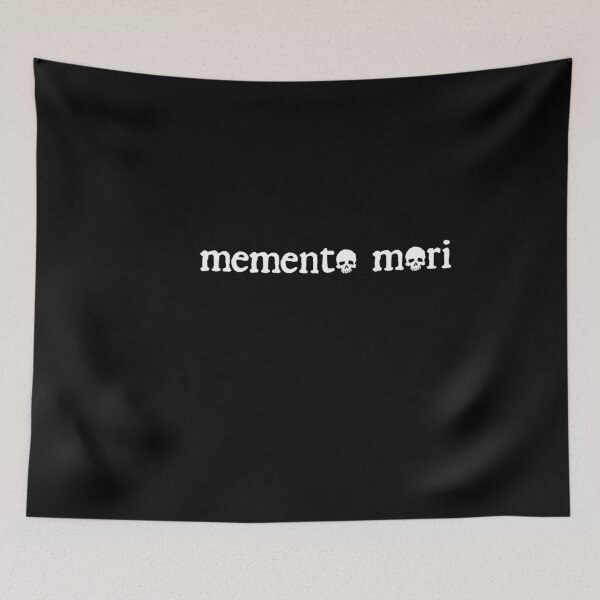 Item preview, Memento Mori (white) designed and sold by alm0st-aliv3.