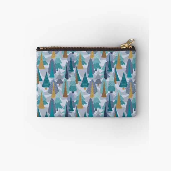 Item preview, Seamless Christmas pattern of different trees  designed and sold by Yuka-Krable.