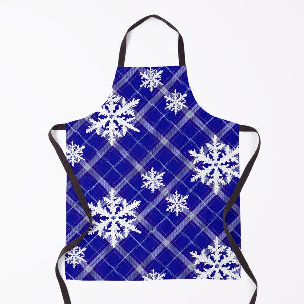 Item preview, Christmas plaid snowflake blue designed and sold by kyds.