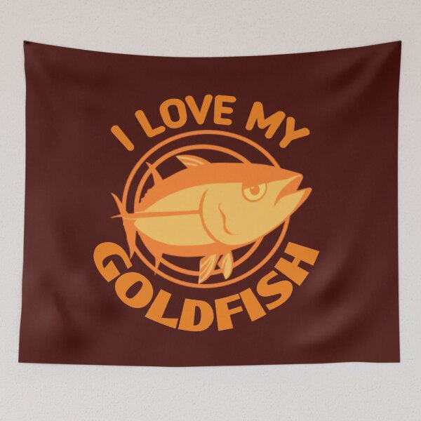 Item preview, I Love My Goldfish designed and sold by adityanik.