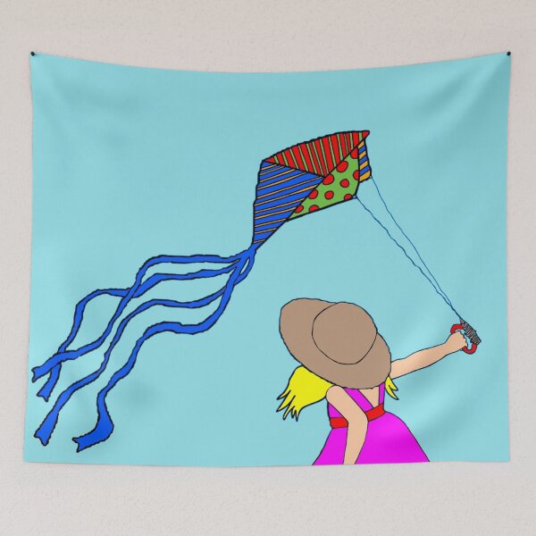 Item preview, Playing with Kite designed and sold by CreativeWorld96.
