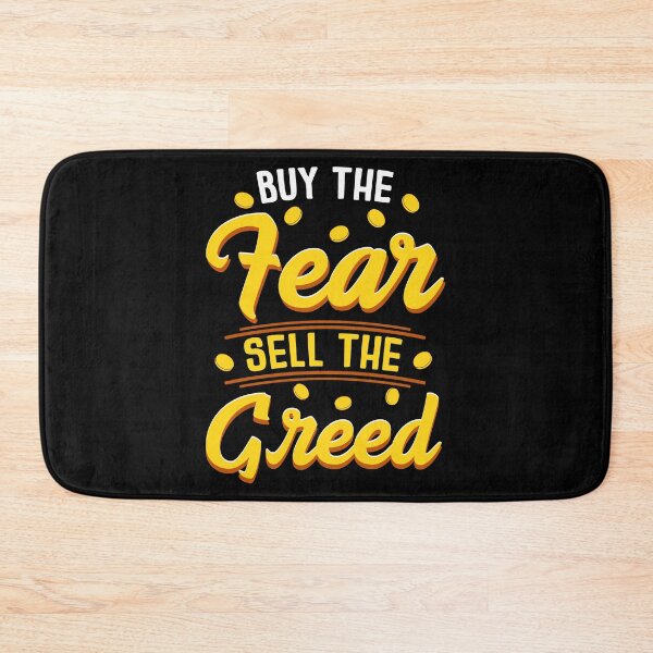 Item preview, Investing Buy The Fear Sell The Greed Stock Market designed and sold by perfectpresents.
