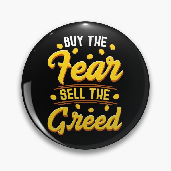 Item preview, Investing Buy The Fear Sell The Greed Stock Market designed and sold by perfectpresents.