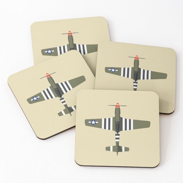 Item preview, P-51 Fighter Aircraft - Olive designed and sold by VoodooCircus.