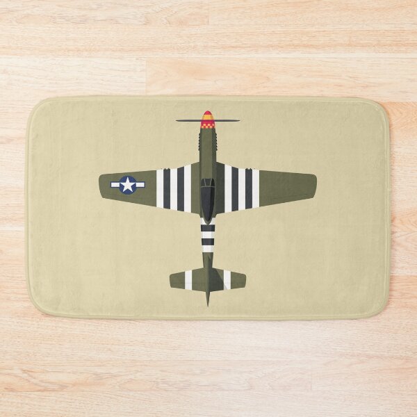 Item preview, P-51 Fighter Aircraft - Olive designed and sold by VoodooCircus.