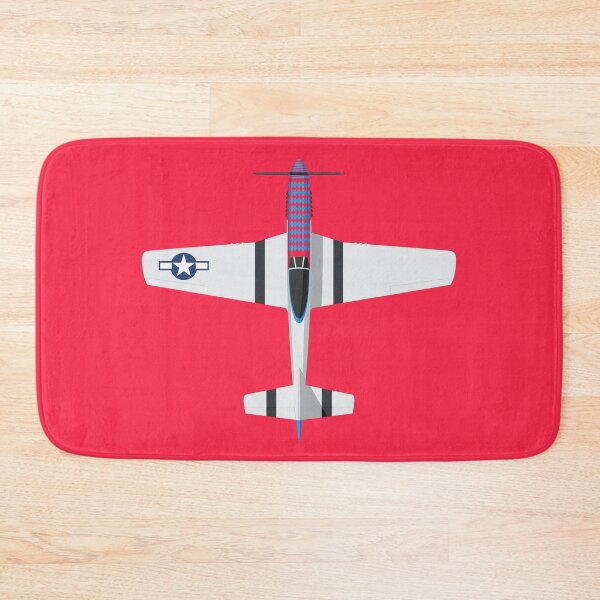 Item preview, P-51 Fighter Aircraft - Red designed and sold by VoodooCircus.