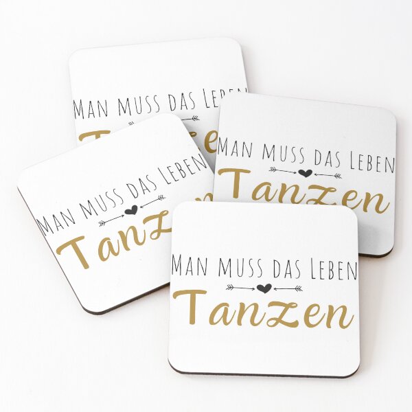 Artikelvorschau, Man muss das Leben tanzen! entworfen und verkauft von Herzshirts.