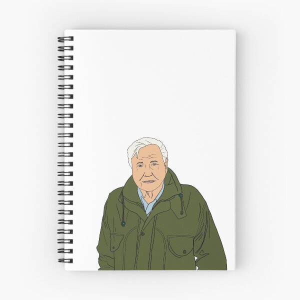 Item preview, Sir David Attenborough designed and sold by Melanie James.