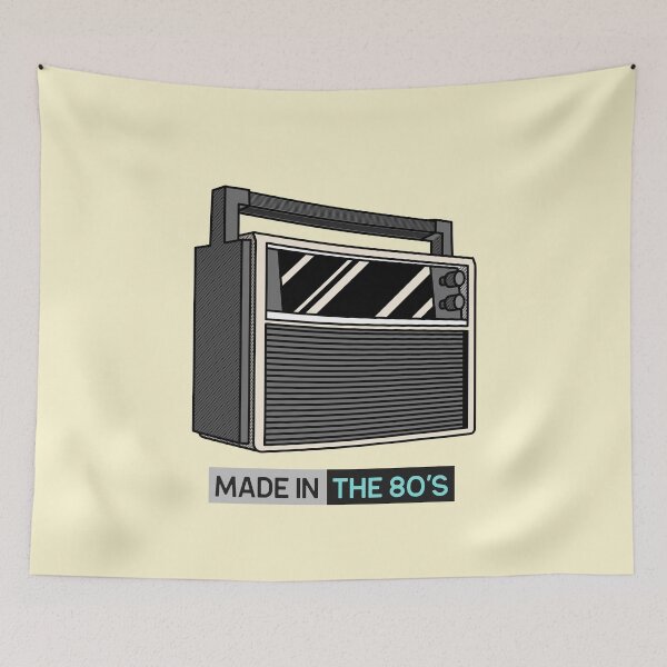Item preview, Made In The 80's / Radio / Retro Design designed and sold by RedBoyShop.