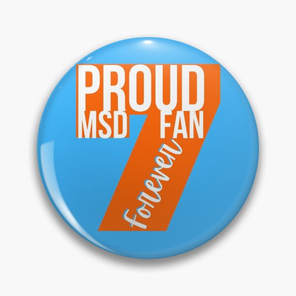Item preview, Proud DHONI fan forever Cute designed and sold by The Sober Art.