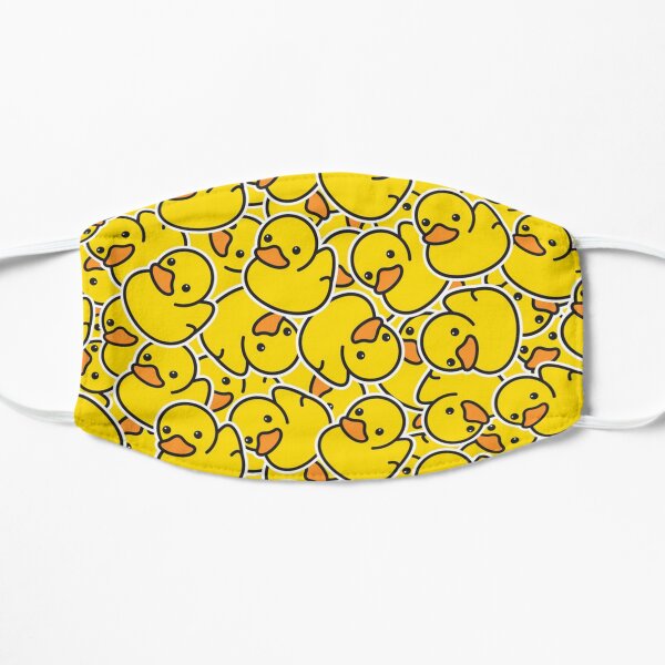 Yellow Classic Rubber Duck Flat Mask