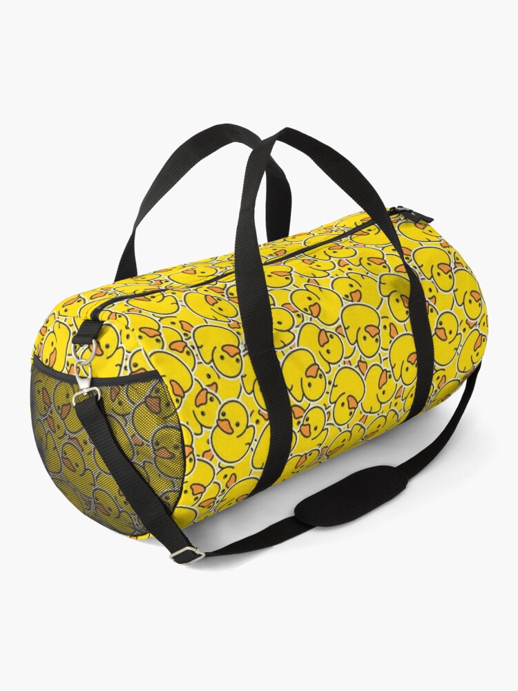 Yellow Classic Rubber Duck Drawstring Bag for Sale by Kleon Seo