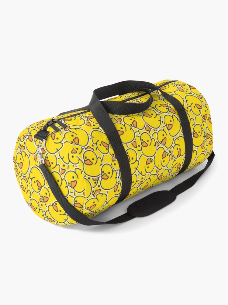 Yellow Classic Rubber Duck Drawstring Bag for Sale by Kleon Seo