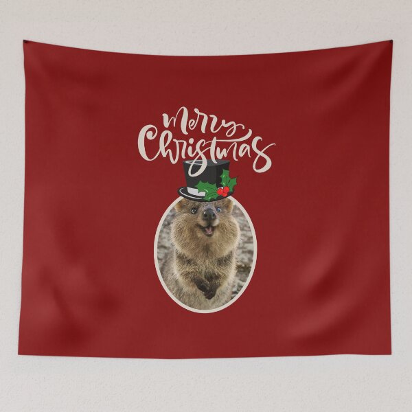 Item preview, Australian Christmas Merry Quokkas designed and sold by Josephines-ZA.