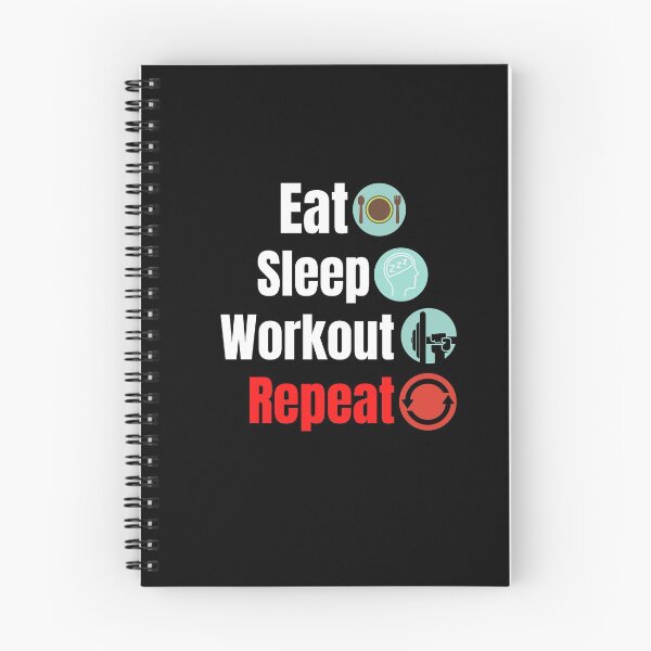 Item preview, Eat sleep workout repeat designed and sold by i-longmanshop.