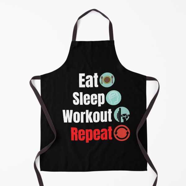 Item preview, Eat sleep workout repeat designed and sold by i-longmanshop.