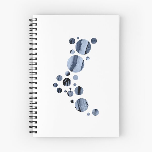 Item preview, SILVER BUBBLES - Original handmade watercolor & inks fine art design  designed and sold by Azanza.
