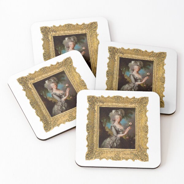 Item preview, Marie Antoinette with a Rose - Vigee Le Brun, in frame designed and sold by lamalee.