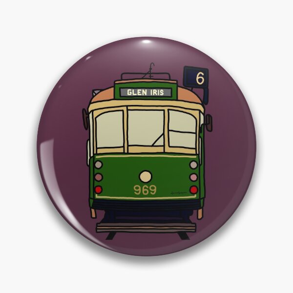 Item preview, Melbourne Tram - No.6 to Glen Iris designed and sold by spiralpaper.