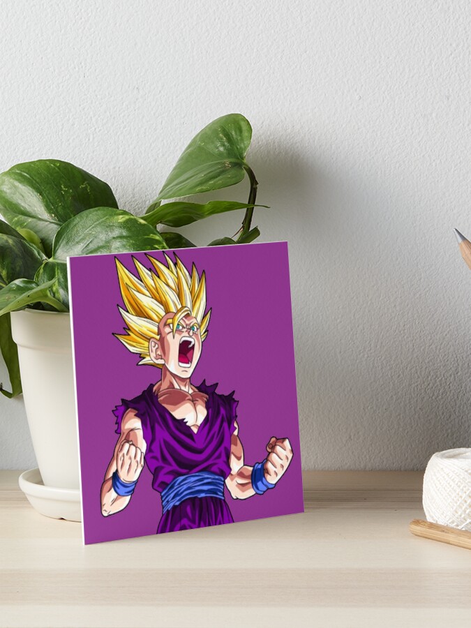 Gohan super saiyan 2  Art Board Print for Sale by fitainment