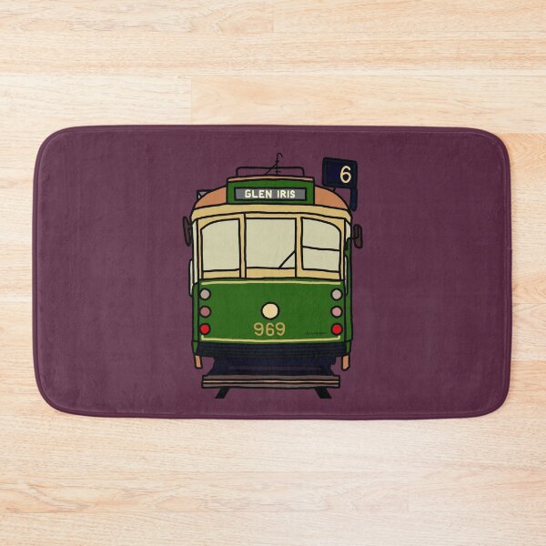 Item preview, Melbourne Tram - No.6 to Glen Iris designed and sold by spiralpaper.