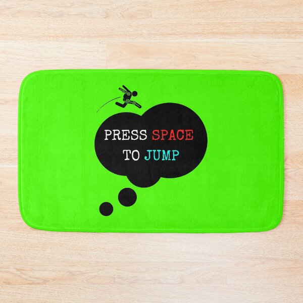Item preview, PRESS SPACE TO JUMP designed and sold by mind-illusions.