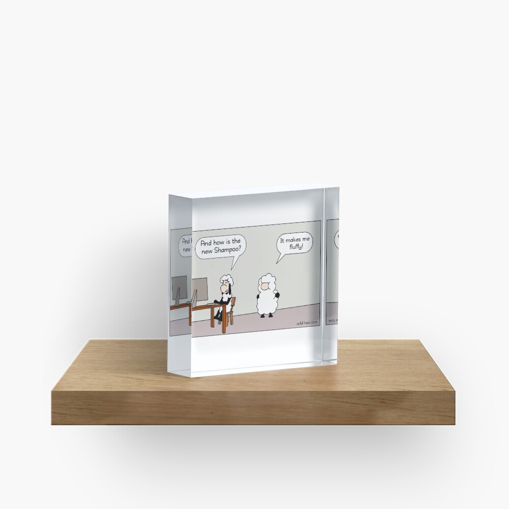 Shampoo Acrylic Block