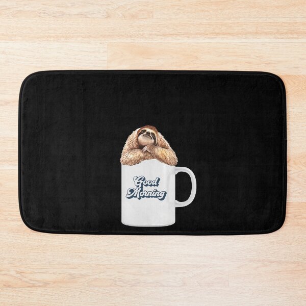 Item preview, Good Morning Sloth Coffee designed and sold by DELMEO.