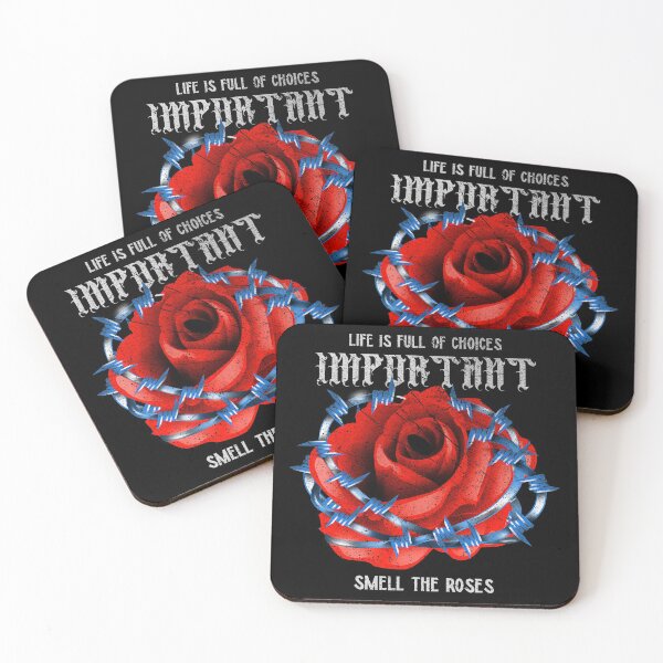 Item preview, Life is full of Important choices, smell the roses designed and sold by BeebopGraphics.