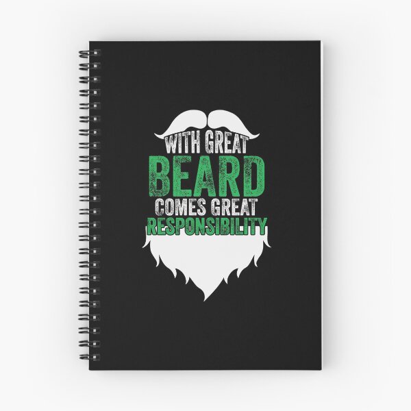 Item preview, With Great Beard Comes Great Responsibility Gifts designed and sold by abcxyzsma.