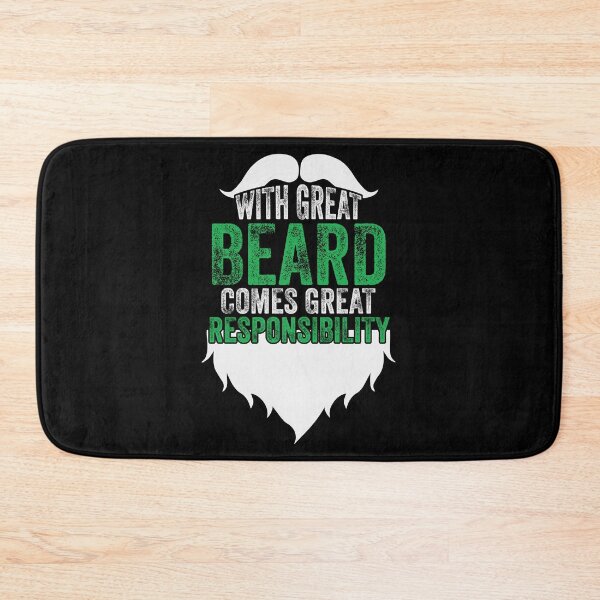 Item preview, With Great Beard Comes Great Responsibility Gifts designed and sold by abcxyzsma.