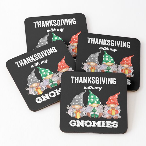 Item preview, Acción de gracias con mis gnomies designed and sold by Designhub14.
